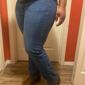This is a forever 21 plus size bootcut jeans.